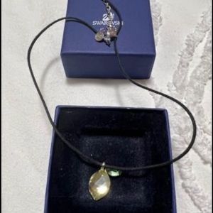 Lemon crystal Swarovski Necklace